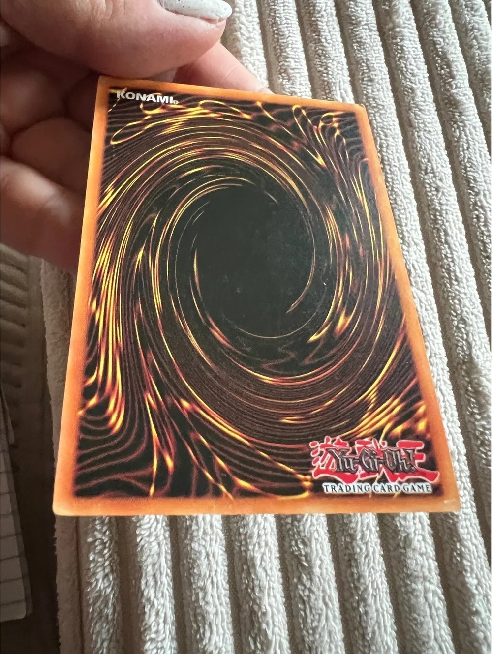 Vintage mystical space typhoon, first edition ultra rare SYE-037 Yu-Gi-Oh card